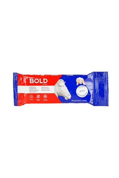 Smarta BOLD MODELLEME KİLİ SERAMİK HAMURU 250 GR BEYAZ WHİTE 30000510 MODELLİNG CLAY