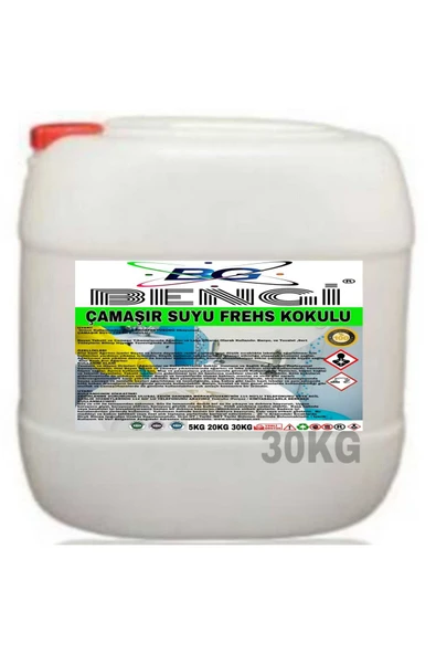 Çamaşır Suyu Fresh Kokulu 30kg