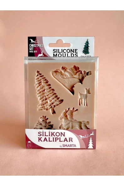 Smarta Silikon Kalıp /Christmas Set /Noel Seti