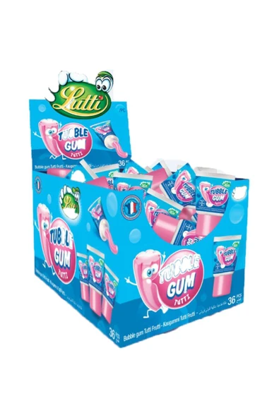 Unibon Tubble Gum Tüp Sakız 35gr 10 Adet