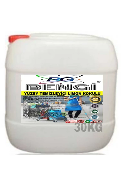 Yüzey Temizleyici Limon Kokulu 30kg