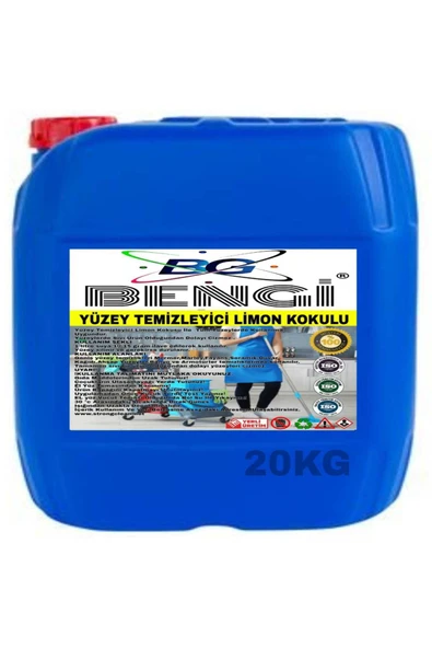 Yüzey Temizleyici Limon Kokulu 20kg