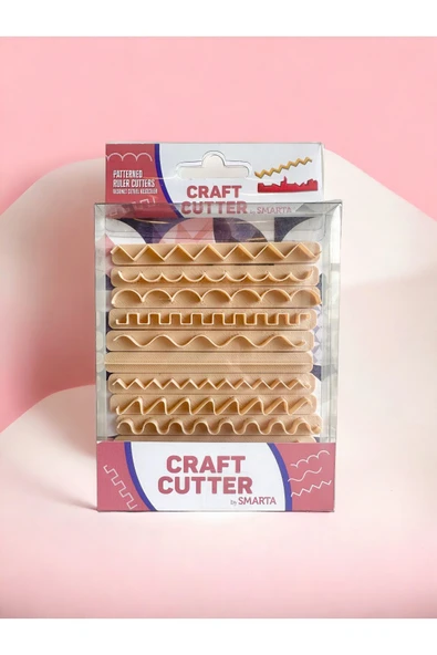 Smarta Patterned Ruler Cutters / Desenli Cetvel Kesiciler