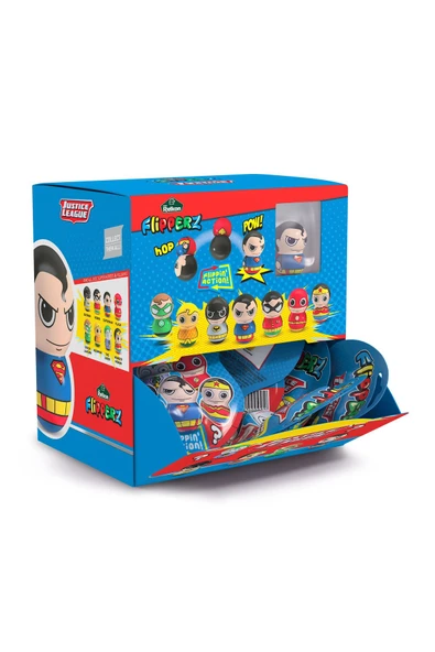 Unibon Flipperz super hero & villains 3'lü