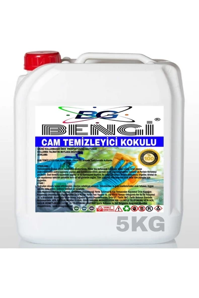 Cam Temizleyici Kokulu 5kg