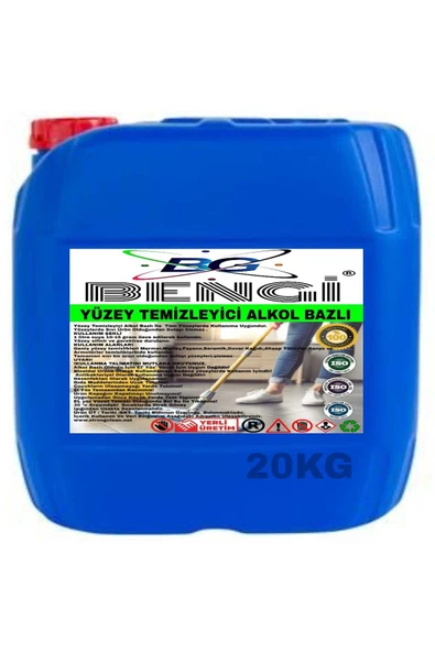 YÜZEY TEMİZLEYİCİ ALKOL BAZLI 20 KG