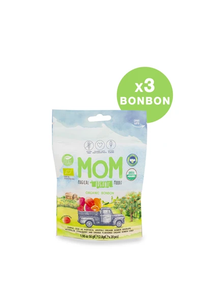 MOM Organik Bonbon 3'lü Paket ürün görseli 1