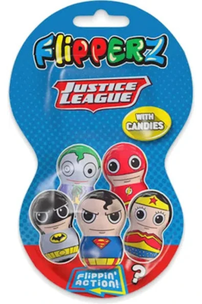 Unibon Flipperz Justıce League 1 Adet
