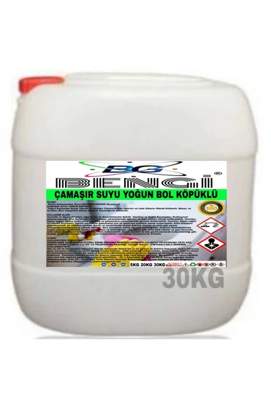 Çamaşır Suyu Yoğun Kıvamlı 30kg