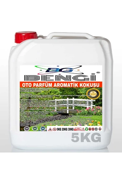 Oto Parfüm Aromatik Kokulu 5 kg
