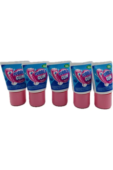 Zaini Lutti Tubble Gum Tutti İthal Sakız X 5 Avantaj Paket
