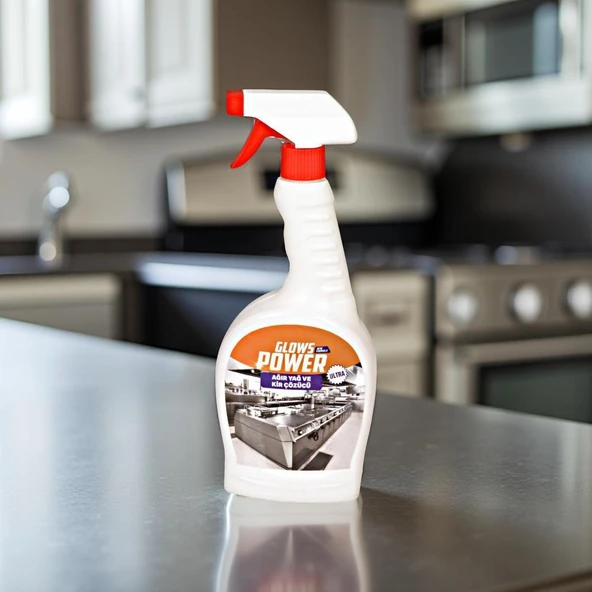 Glows Power - Ağır Yağ ve Kir Sökücü Sprey 750 ml - 3