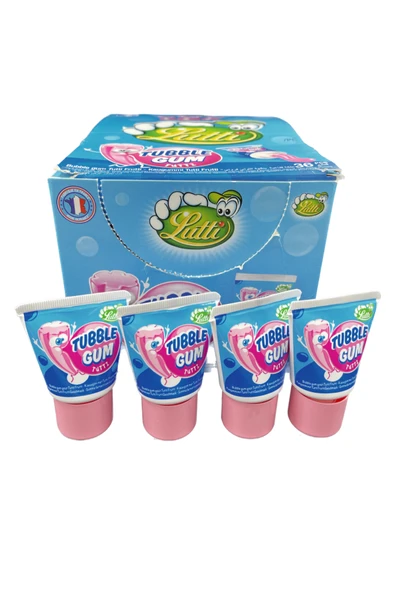 Zaini Lutti Tubble Gum Tutti İthal Sakız X 4 Avantaj Paket - 2
