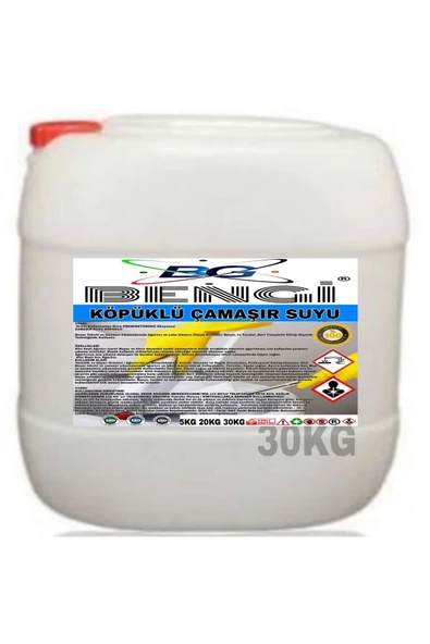 Çamaşır Suyu Köpüklü 30kg