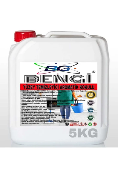 Yüzey Temizleyici Aromatik Kokulu 5kg