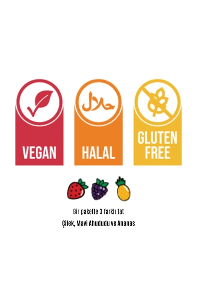 Pretty Up Şekersiz Diş Dostu Yassı Lolipop 2'li Paket (5,5 Gr x 10 Adet) - 3