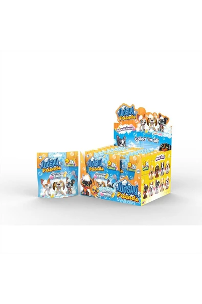 Unibon Washy Friends Aç Yıka Biriktir Köpek Figürleri 1 Adet - 2