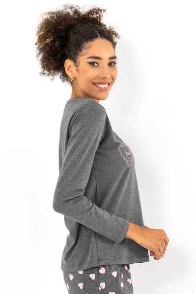 Doremi Bayan Pijama Üstü - Resim 3