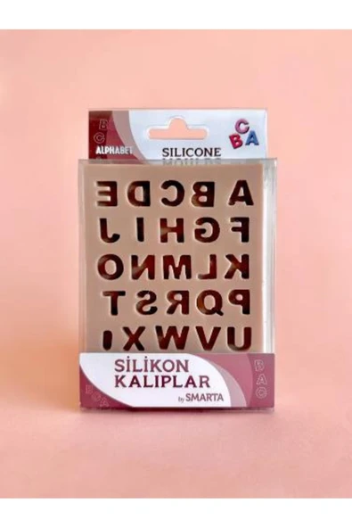 Smarta Silikon Kalıp - Harfler