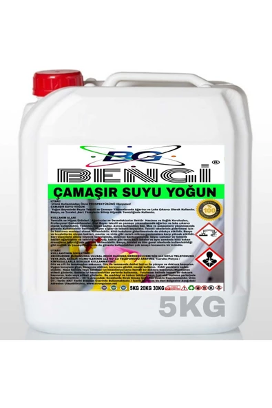 Çamaşır Suyu Ultra Yoğun 5kg