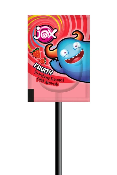JOX Fruıty Meyve Aromalı Yassı Lolipop (8gx120 Adet) - Resim 2