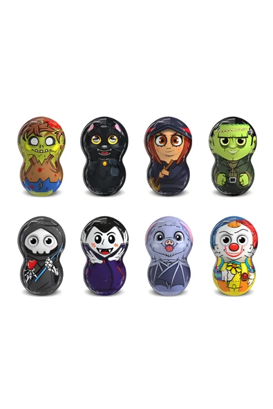 Relkon FLİPPERZ HALLOWEEN HACIYATMAZ FİGÜRLERİ 4 AD - 3