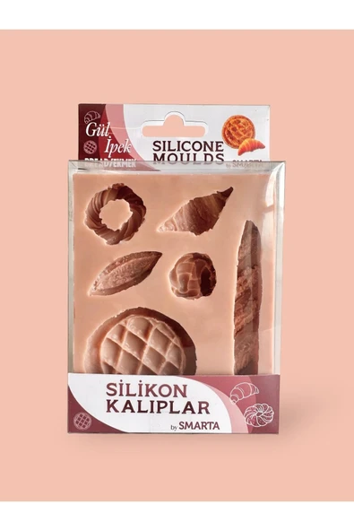 Smarta Silikon Kalıp - Gül Ipek Ekmek