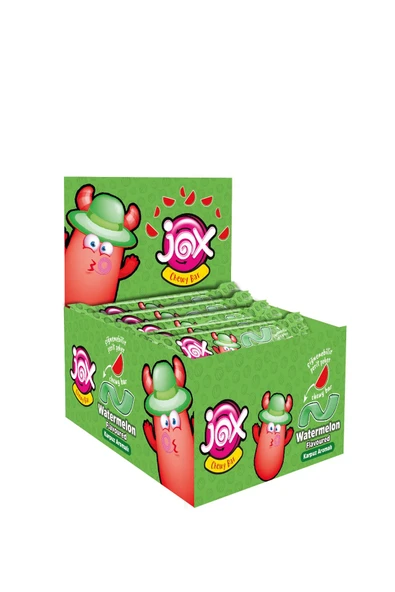 JOX ; Karpuz Aromalı Yumuşak Şerit Şekerleme 7 Gr X 60 Adet/1 Kutu. ürün görseli 1