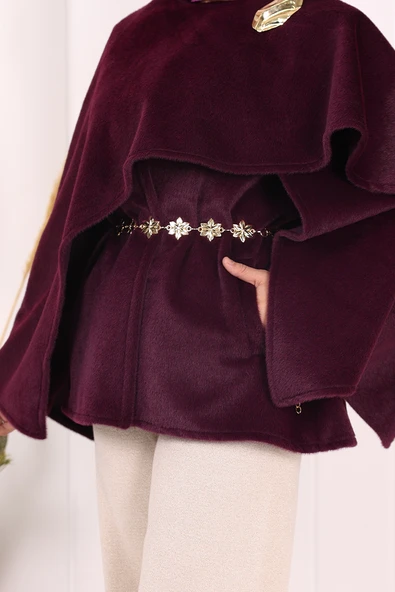 Atkı Detay Panço 70061 Mor - 6