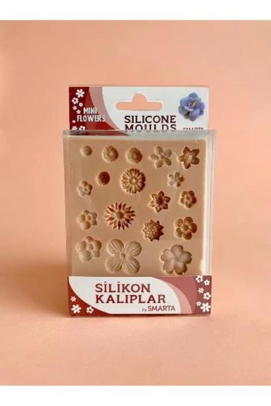 Smarta Silikon Kalıp Küçük Çiçekler - Mini Flowers SK1013010