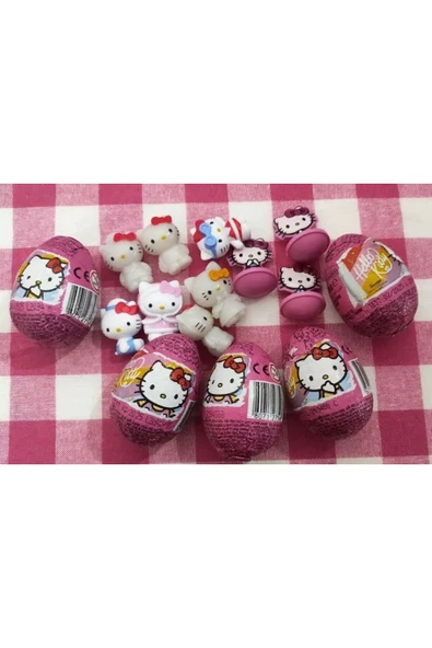 Zaini Hello Kitty Glutensiz Çikolatalı Sürpriz Yumurta 20 g (3 ADET) - 4