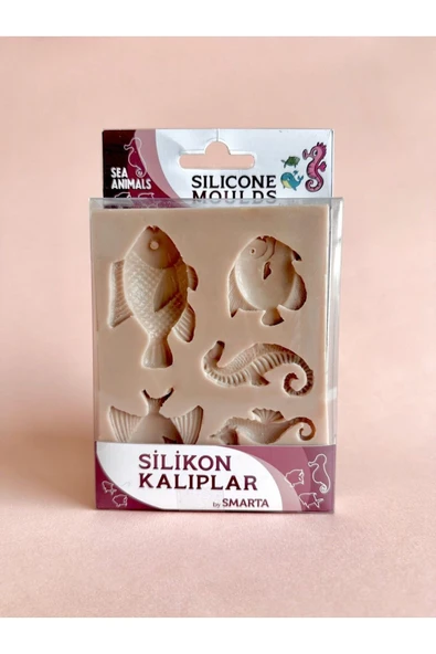 Smarta Silikon Kalıp / Sea Animals / Deniz Hayvanları