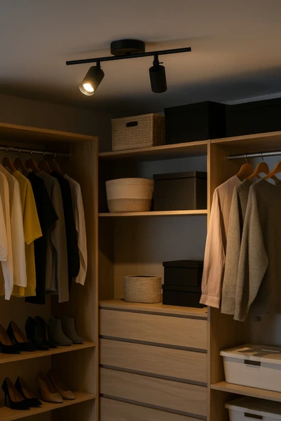 LEGACY Spoti 2'Li Siyah Renk (GÜN IŞIĞI) Modern Tasarım Cafe - Mutfak - Banyo Spot Ledli Sıralı Avize - Resim 3