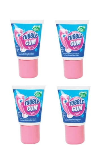Unibon Lutti Tubble Gum Tutti Frutti Tüp Sakız 35 G 4 Adet