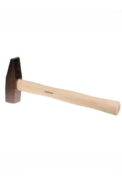 SPRENDA Ağaç Saplı Tesviyeli Çekiç 500 Gr ürün görseli 1