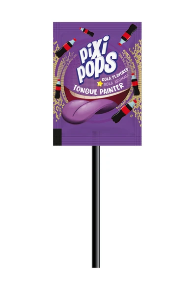 PIXI POPS Pıxıpops Dil Boyayan Lollıpop 8g X 120 Adet - Resim 5