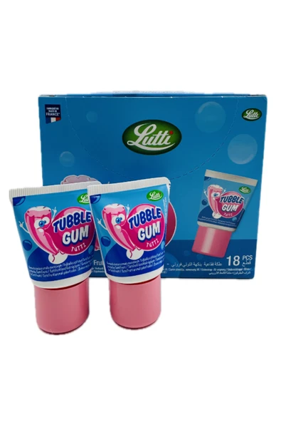Zaini Lutti Tubble Gum Tutti İthal Sakız X 2 Avantaj Paket