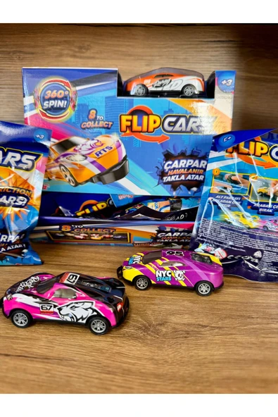 Unibon Flip Cars Çarpan, Zıplayan ve Takla Atan Arabalar - 2