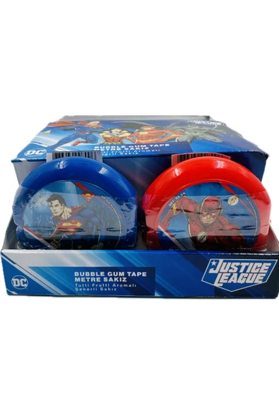 Bubblegum Dc Metre Sakız Bubble Gum Lisanslı Tape Adet Sakız - 2