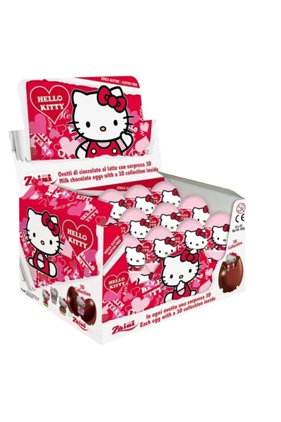 Zaini Hello Kitty Çikolatalı Sürpriz Yumurta 3 Adet - 3
