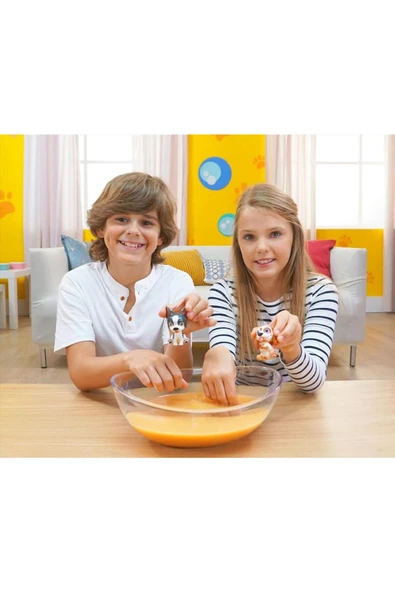 Unibon Washy Friends Aç Yıka Biriktir Köpek Figürleri 1 Adet - 3