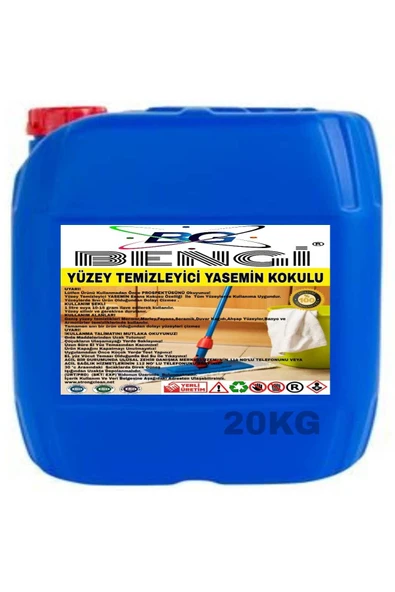 YÜZEY TEMİZLEYİCİ YASEMİN KOKULU 20 KG