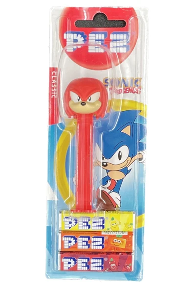 Pez Sonic Lisanslı 1 Oyuncak Dispenser + 3 Şeker Paketi - 2