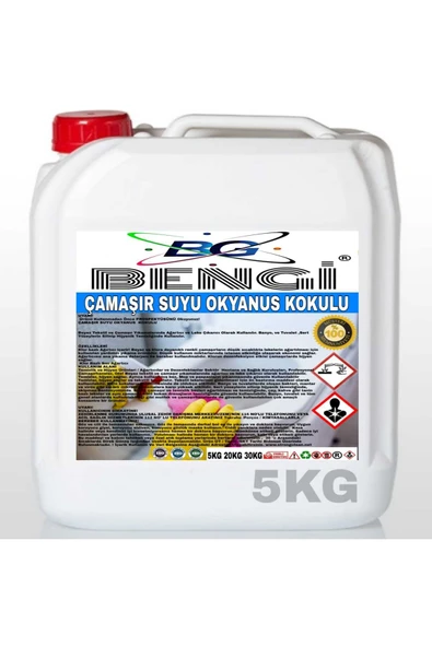 Çamaşır Suyu Okyanus Kokulu 5kg