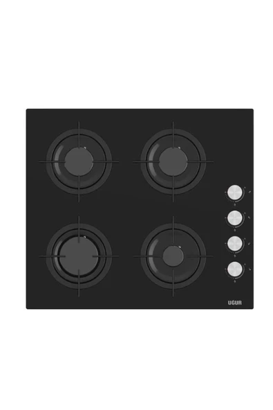 Uğur Uao 6040w0 Scy Csr1 Siyah Cam Ankastre Ocak