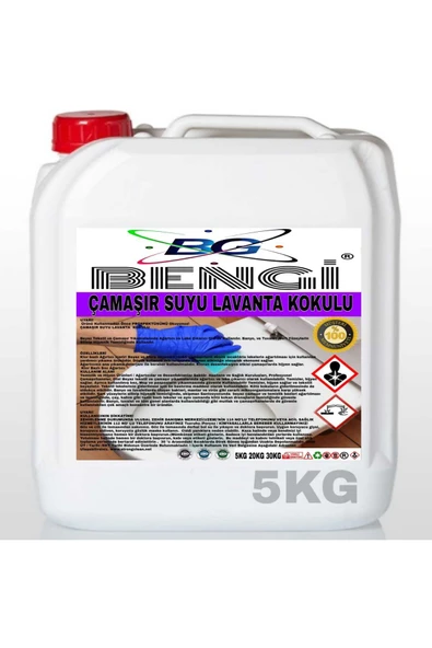 Çamaşır Suyu Lavanta Kokulu 5kg