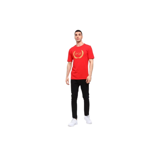 Erkek Bisiklet Yaka T-shirt - Resim 7