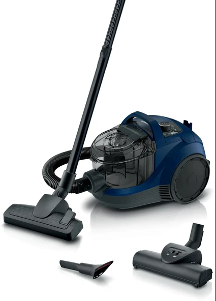 Siemens VSX21A320 iQ300 Toz torbasız Süpürge Mavi ürün görseli