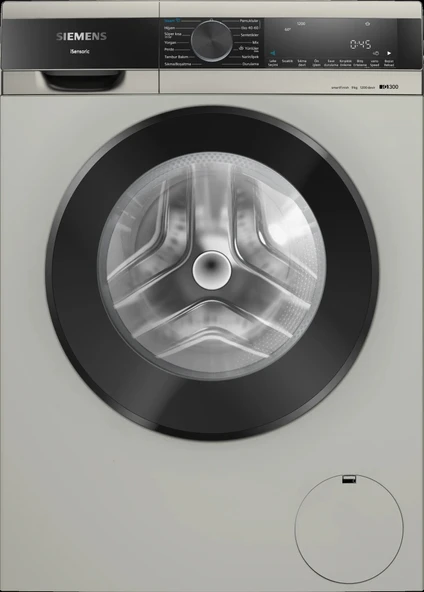 Siemens WG42A2ZXTR iQ300 Çamaşır Makinesi 9 kg 1200 dev./dak., Gümüş