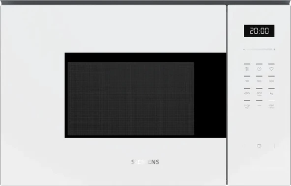 Siemens BE525LMW2 iQ500 Built-In Microwave with grill Beyaz ürün görseli 1